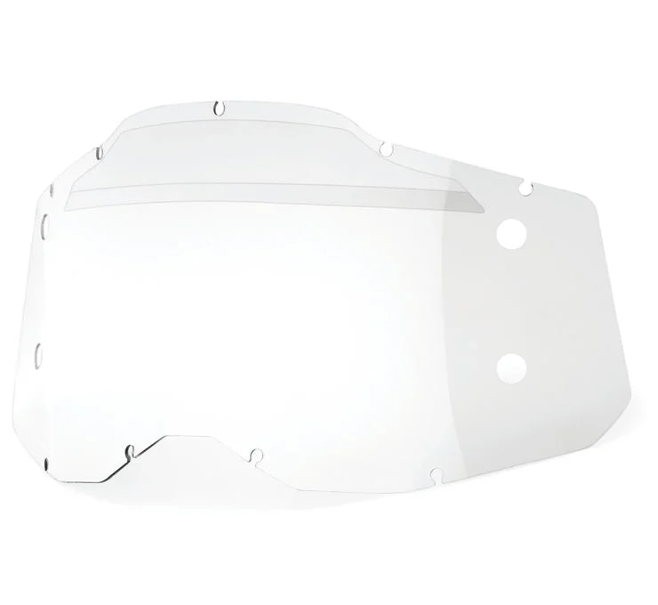 100% Accuri Junior 2/Strata 2/Junior Forecast Film System Goggles (One Size Fits All, Clear Lens)