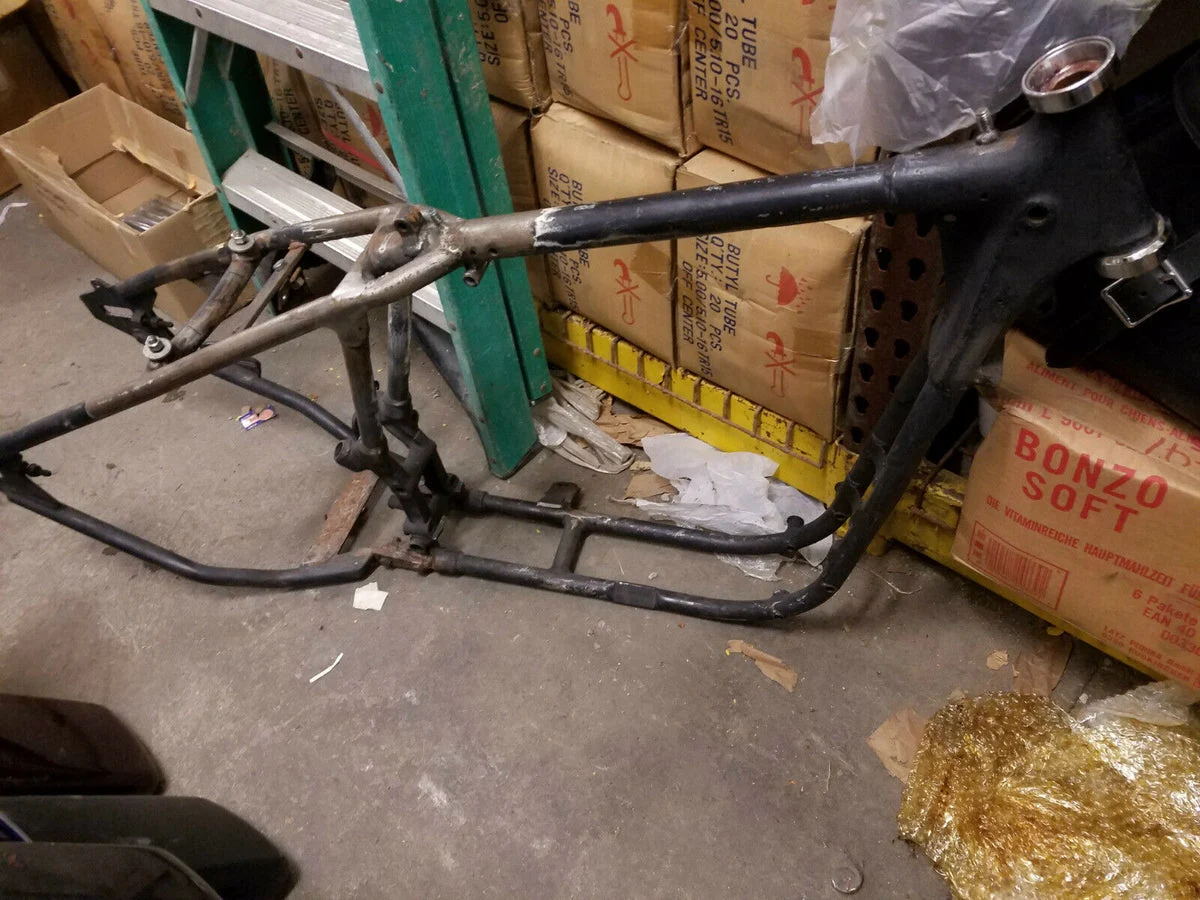 1980 Harley Sportster Frame Weld On Hardtail OEM Factory Ironhead 1000cc Genuine