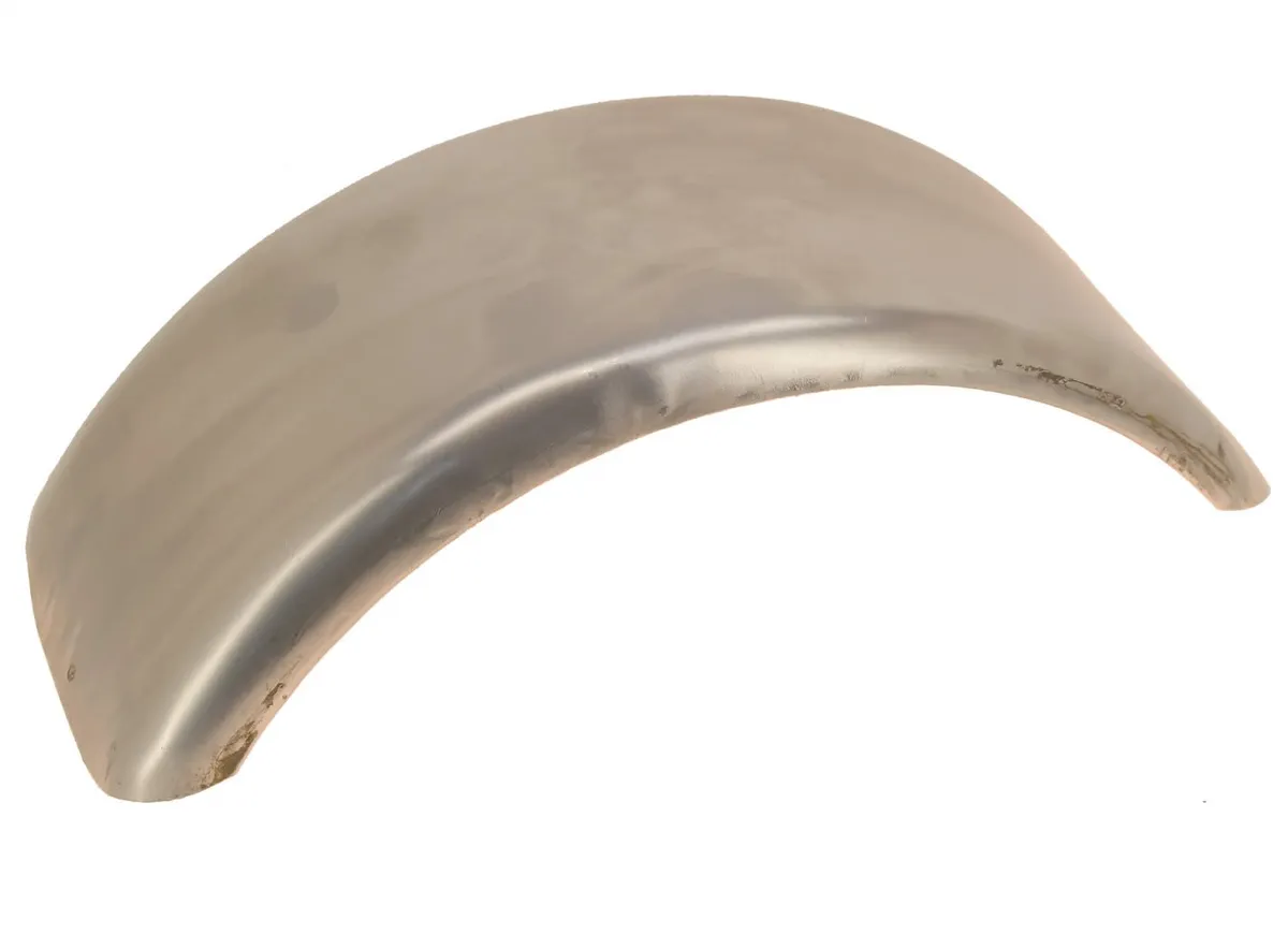 6" Wide Mini Bike Raw Steel Fender