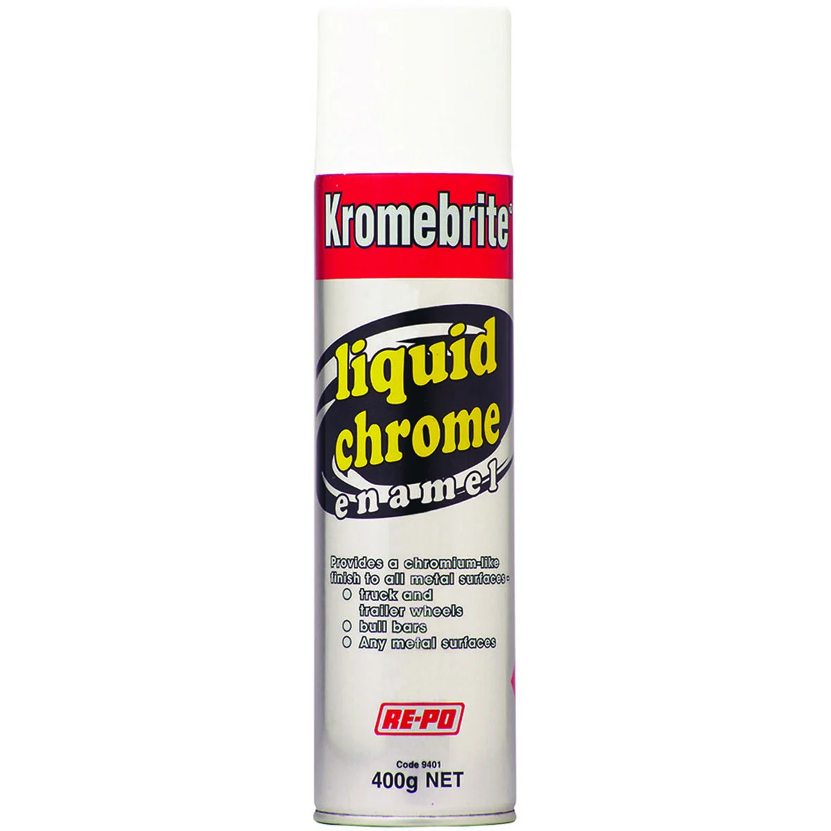 Re-Po Kromebrite Liquid Chrome Enamel - 400g | Supercheap Auto
