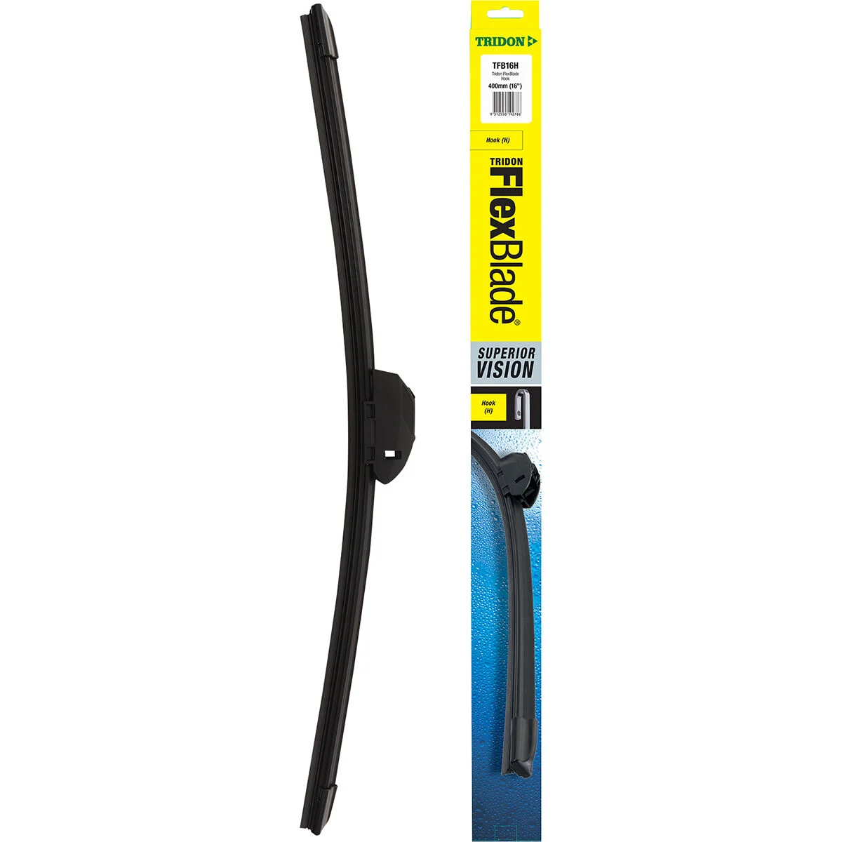 Tridon FlexBlade Wiper 400mm (16") Single - TFB16H | Supercheap Auto