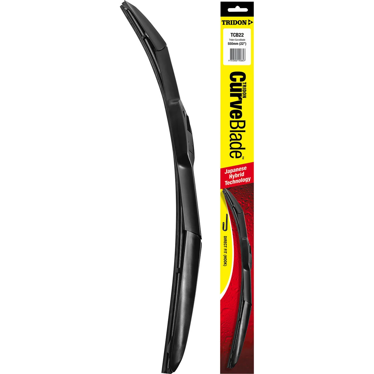 Tridon CurveBlade Wiper 550mm (22") Single - TCB22 | Supercheap Auto