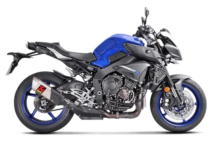 Akrapovic Slip-On Line (Titanium) Exhaust '16-'21 Yamaha FZ-10 / MT-10