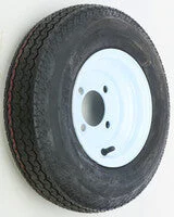 Awc TA2283712-70B570C Bias B/4 Ply, Standard, Trailer Tire/Wheel Kit - 5.70-8 - 5/4.5