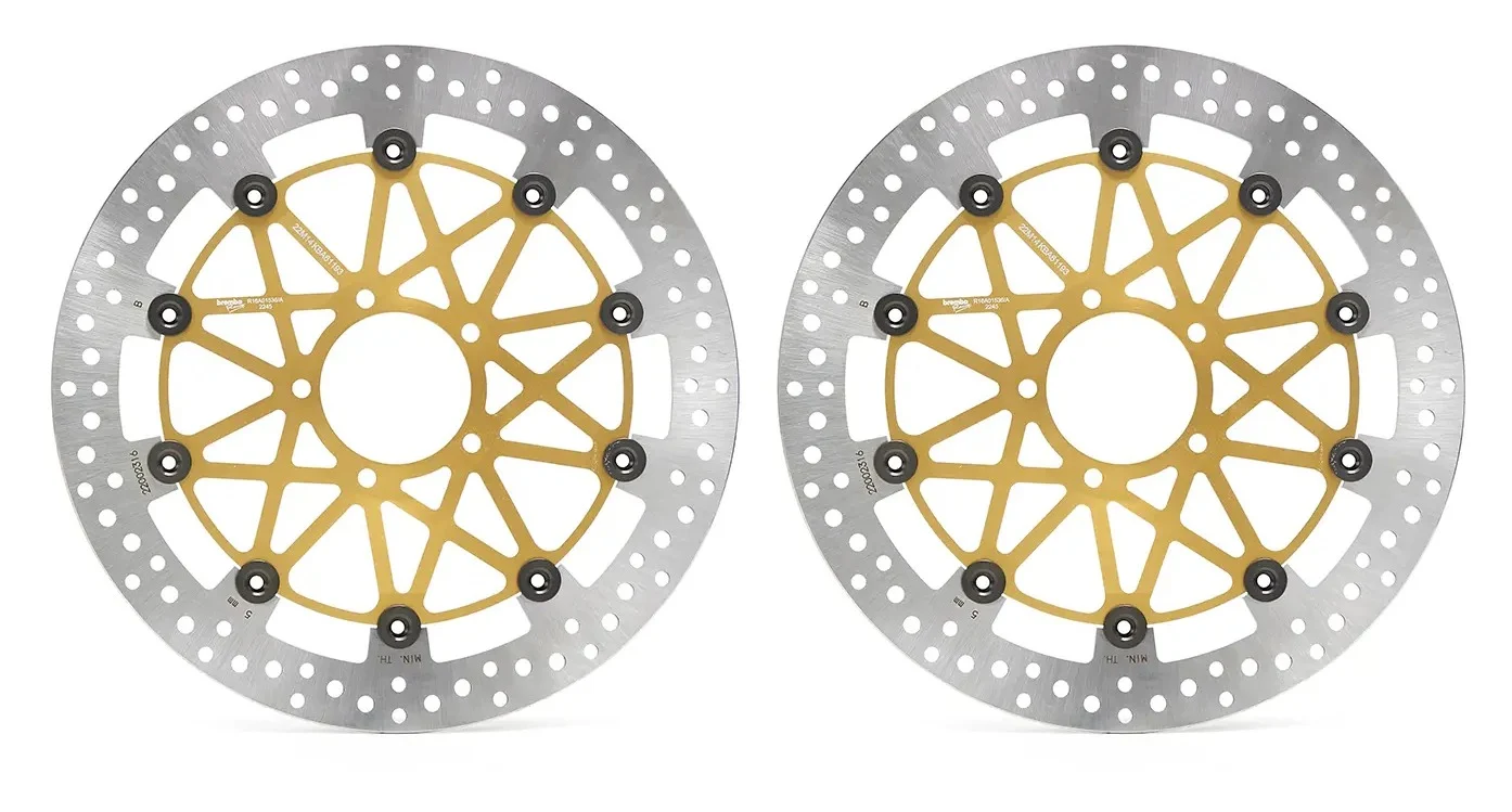 Brembo SuperSport Brake Rotors Ducati Monster 1200R / S / Multistrada 1200S / 1260S / Pikes Peak / V4 S / Pikes Peak / Rally