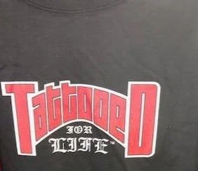 Cycle Warehouse TATTOOED FOR LIFE Short Sleeve T-Shirt 2XL
