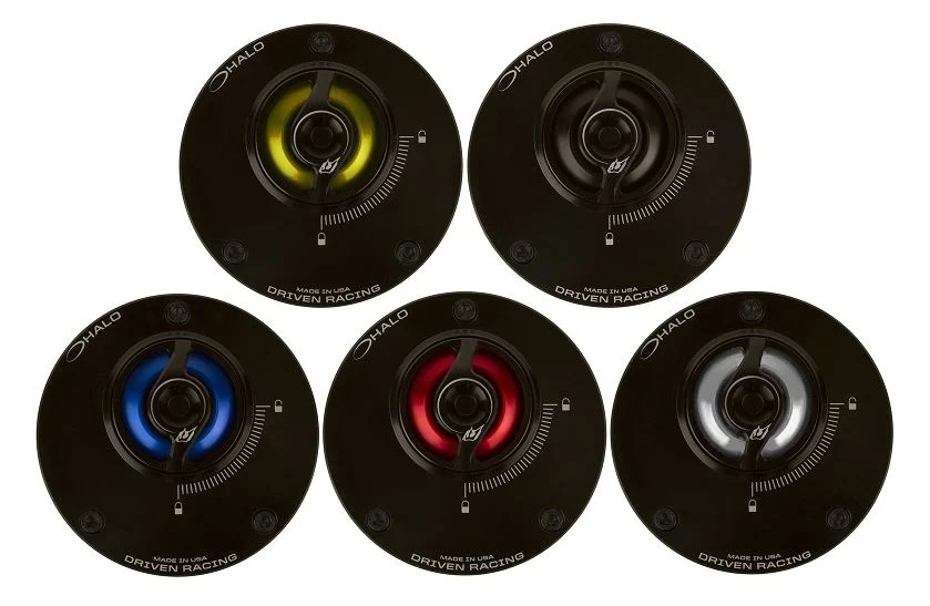 Driven Racing Halo Gas/Fuel Cap '09-'18 Aprilia RSV4, '11-'18 Tuono V4
