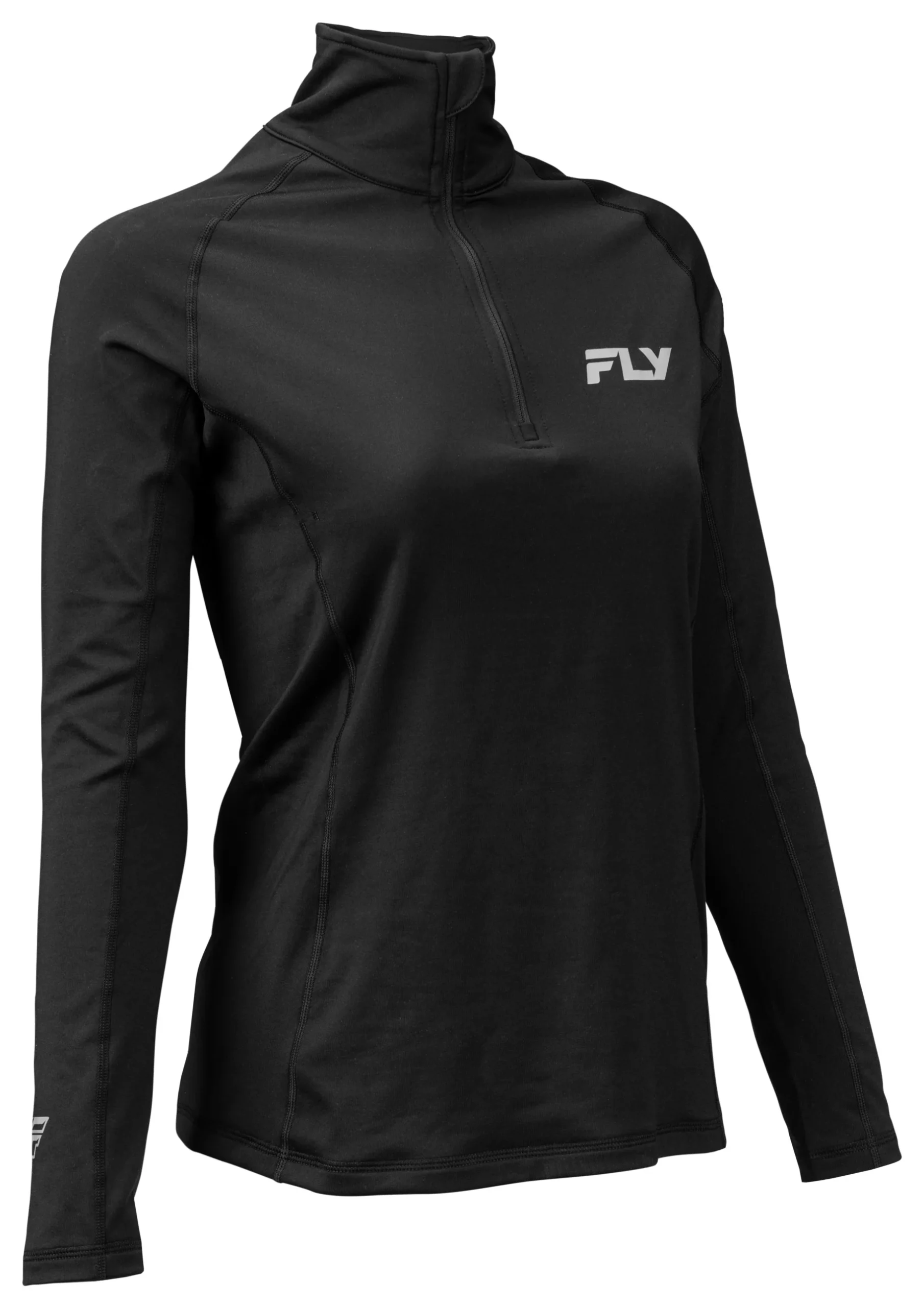 Fly Racing Heavyweight 3/4 Zip Base Layer Women's Top