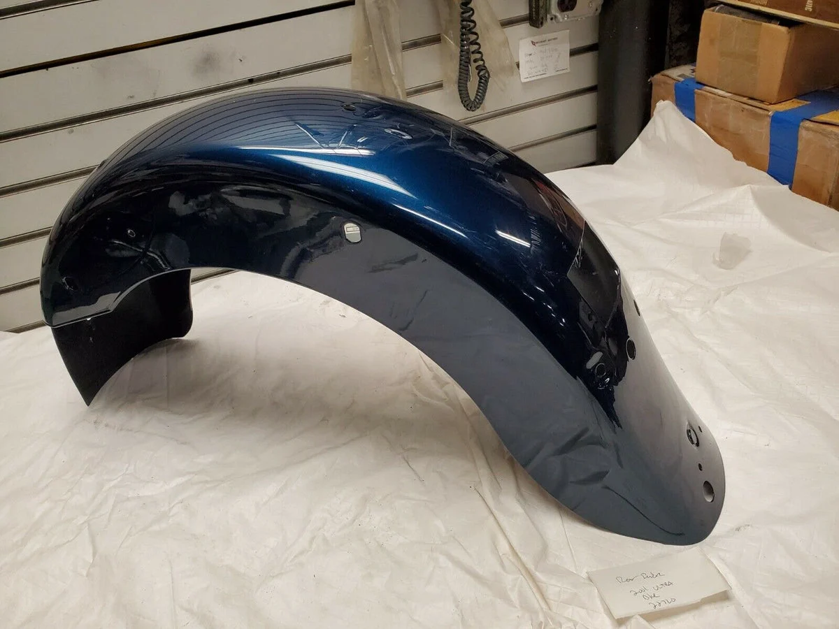 Harley Rear Fender OEM Ultra Classic Bagger 2001 Luxury Blue FLH Factory paint