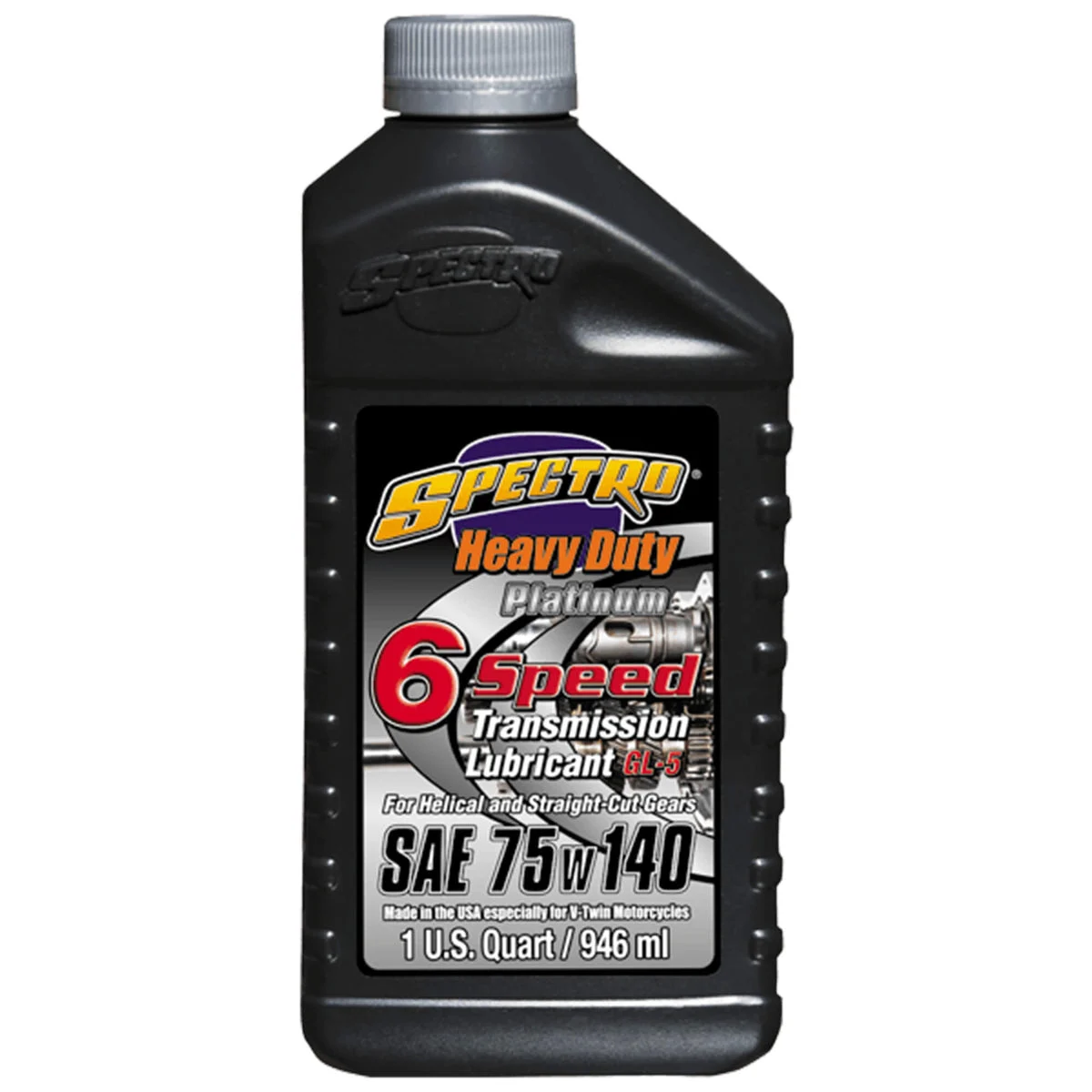 Heavy Duty Platinum Full Synthetic 6 Speed Transmission Oil 75w140 - 1 qt. Bottle