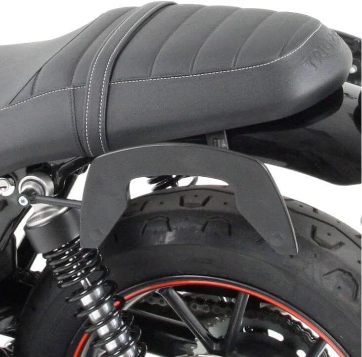 Hepco & Becker C-Bow Carrier for '16- Triumph Bonneville T120 in Chrome