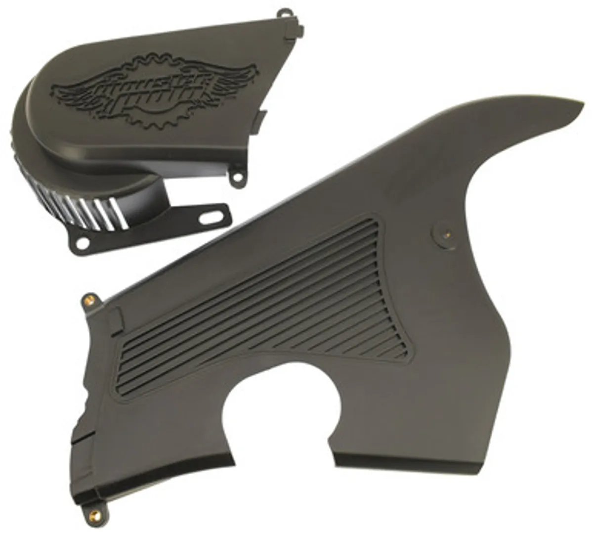 Mega Moto Chain/Clutch Cover (Black) for 80/105/E1000