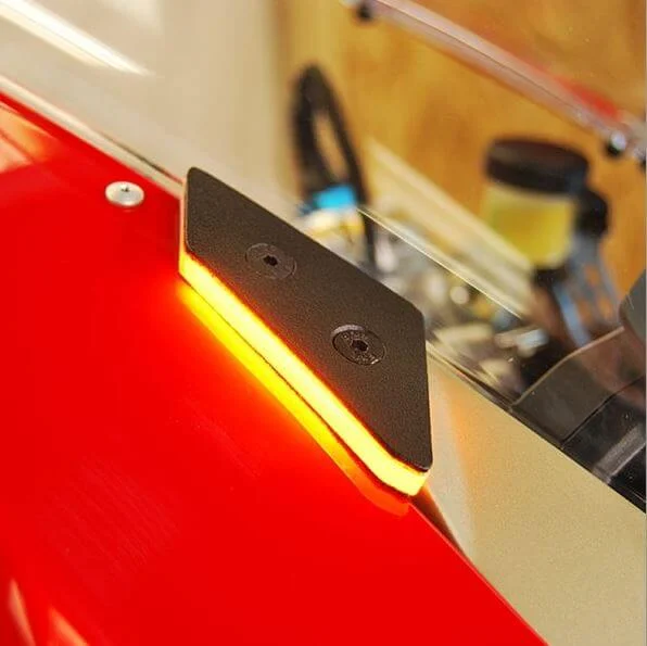 New Rage Cycles Mirror Block Off Turn Signals 18-24 Ducati Panigale V4