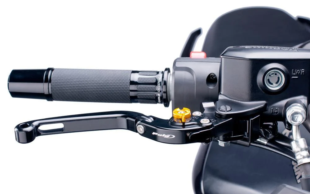 Puig 9511N Adapter for Hi-Tech Extendable/Folding Brake Lever- Black