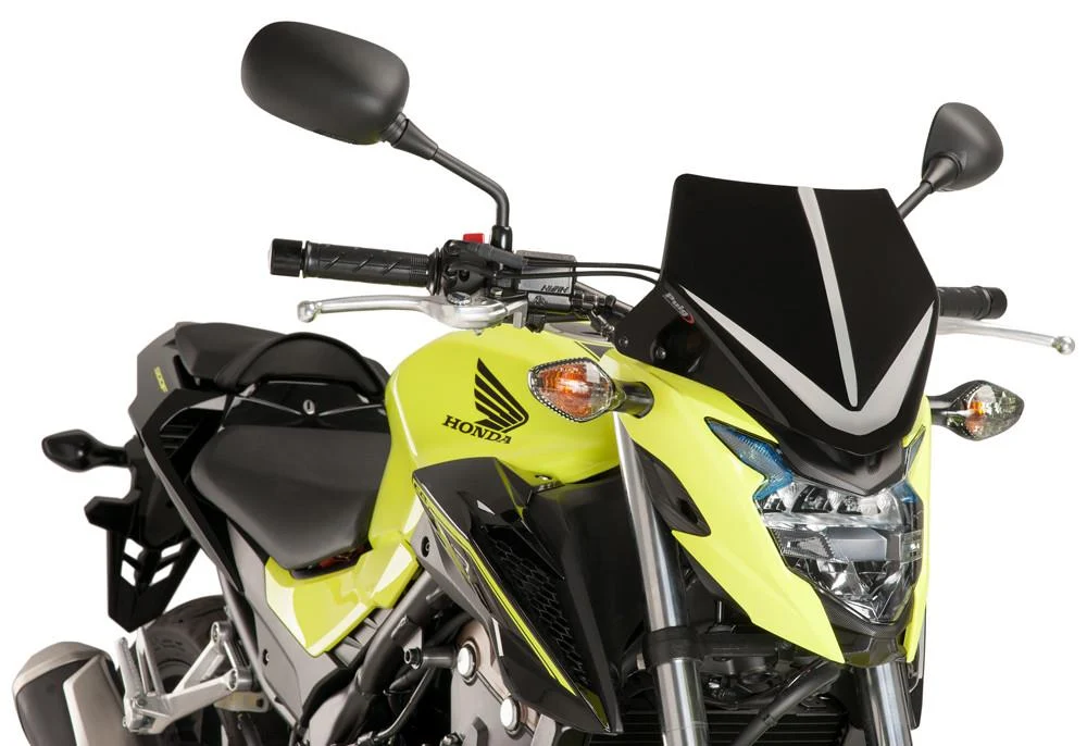 Puig 9687N New Generation Sport Windscreen - Black