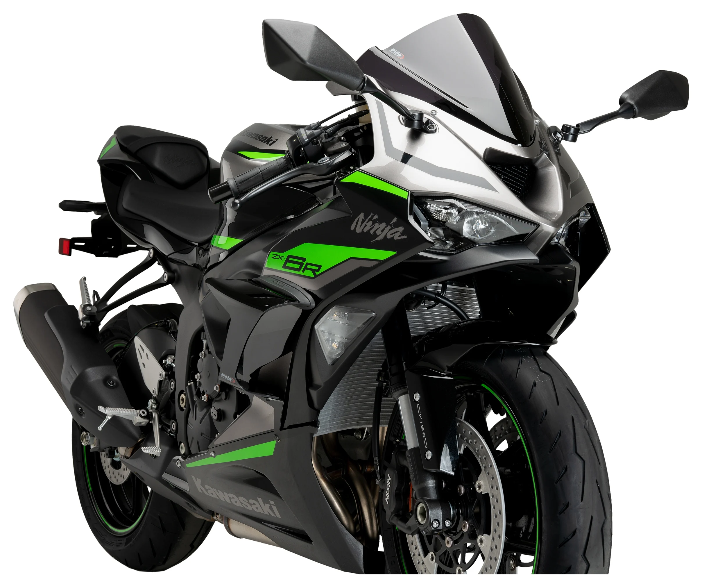 Puig GP Downforce Side Spoiler Kawasaki Ninja ZX-6R ZX636 2024-2026