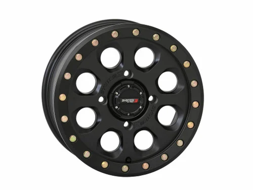 System 3 Off-Road SB-7 Beadlock Wheel 15x7 5/4.5 6+1 (+45 mm) Matte Black
