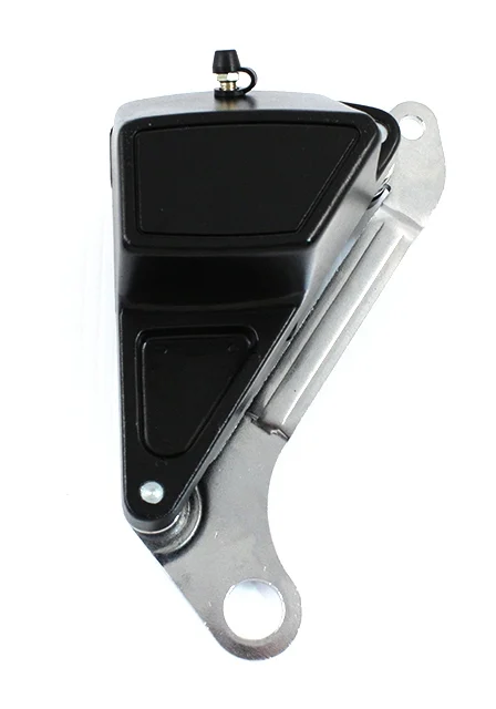 V-Twin Mfg. Black Front Caliper Assembly For Harley FX / XL 1974-1977