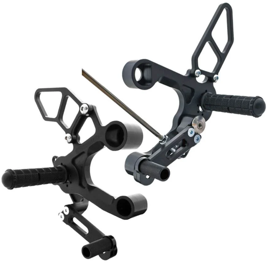 Woodcraft Adjustable Rearsets '14-'22 Yamaha FZ-09/MT-09/XSR900/FJ-09/Tracer 900