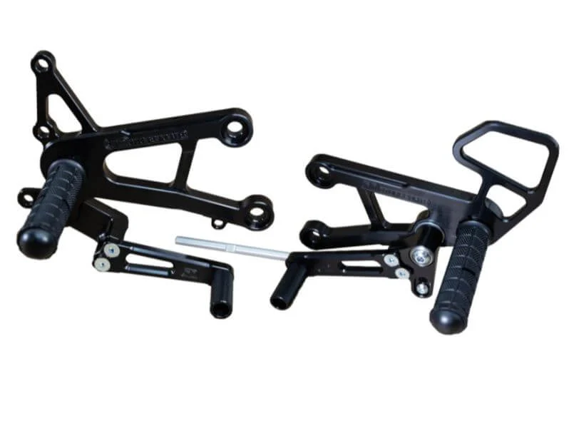 Woodcraft Complete Rearset w/Pedal STD/GP Shift '06-'10 Kawasaki ZX-10R